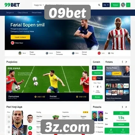 Apostas esportivas ganham destaque na plataforma 09bet